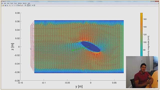 Use the matrix processing capabilities of MATLAB to work with your CFD simulation data. Christoph Hahn and Nicolas Gautier from MathWorks demonstrate how to get results into MATLAB and perform analyses. Find all models on the MATLAB FileExchange.