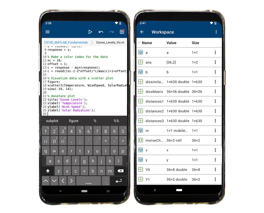 MATLAB Mobile What's New